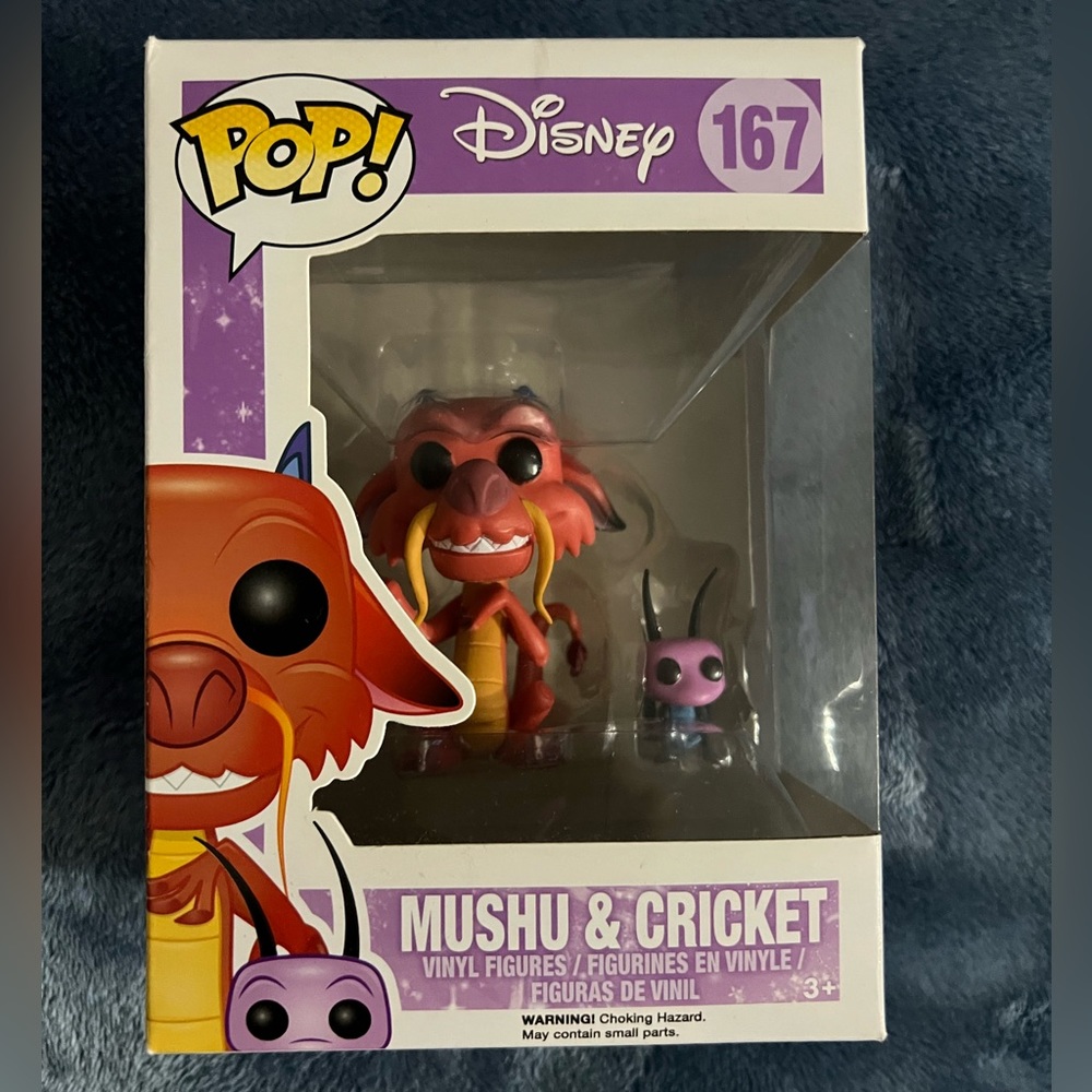 Mushu & Cricket Pop Funko